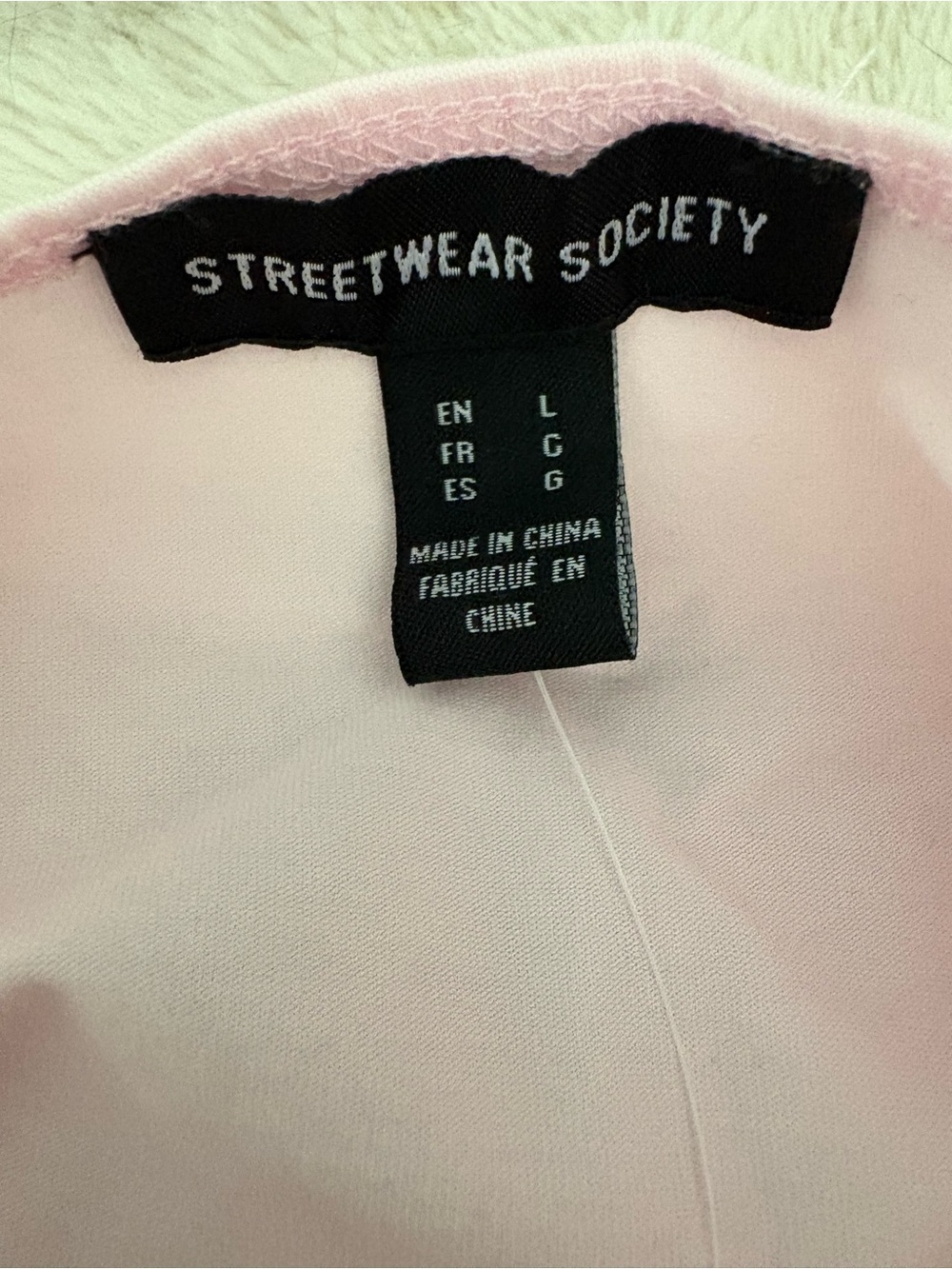 Streetwear Society High Standards Pink Strapless Tube Top - Picture 2 of 7